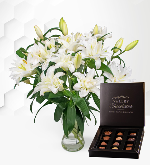 Double-flowering Lilies With Chocs