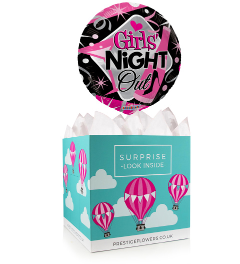 Girls Night Out - Balloon In A Box Gifts - Balloon Gifts - Balloon Gift Delivery - Balloon In A Box Gift Delivery