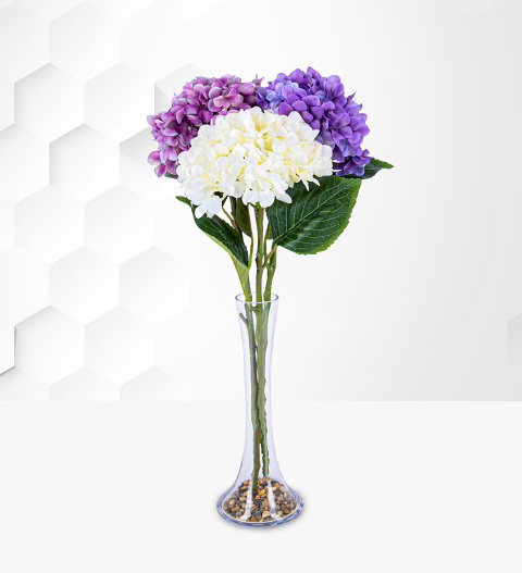 Hydrangea Trio Silk Bouquet