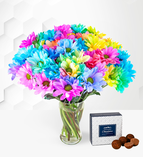 Rainbow Joy - Flower Delivery - Next Day Flowers - Next Day Flower Delivery - Send Flowers - Flowers By Post - Send Flowers