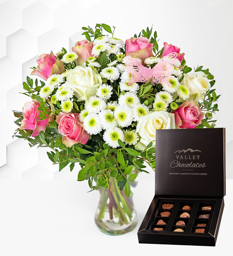 Rose Medley With Chocolates