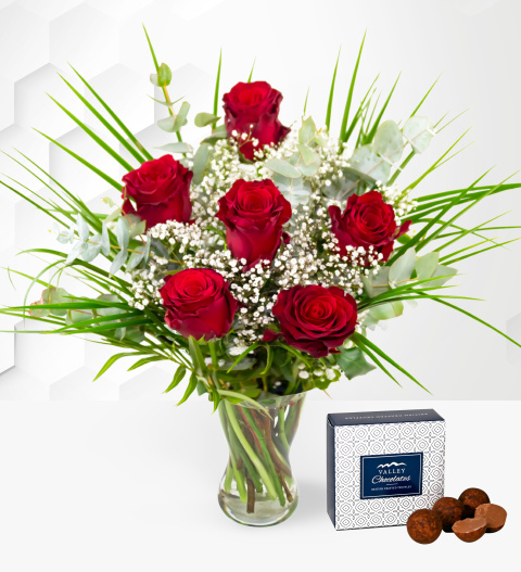 Sent With Love - Valentines Flowers - Valentines Day Flowers - Red Roses - Valentines Roses  Red Roses Bouquet