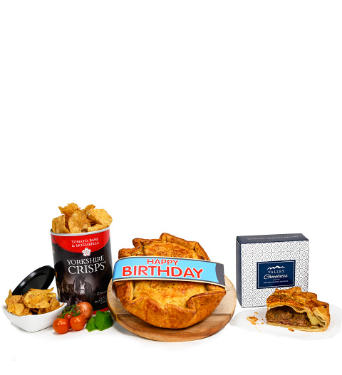SteakandAle Birthday Pie Bundle - Steak And Ale Pie - Pie Delivery - Pie Gifts - Pie Gift Delivery - Pastry Gifts - Pie Hampers