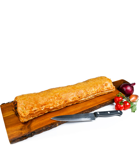 The Ultimate Sausage Roll - Giant Sausage Roll - Sausage Roll - Sausage Roll Delivery - Pastry Gifts - Pastry Gift Delivery