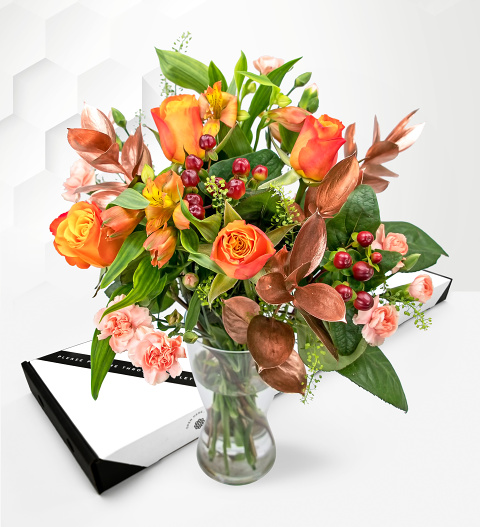 Bronze Allure  Letterbox Flowers  Luxury Letterbox Flowers  Letterbox Flowers Uk  Send Letterbox Flowers