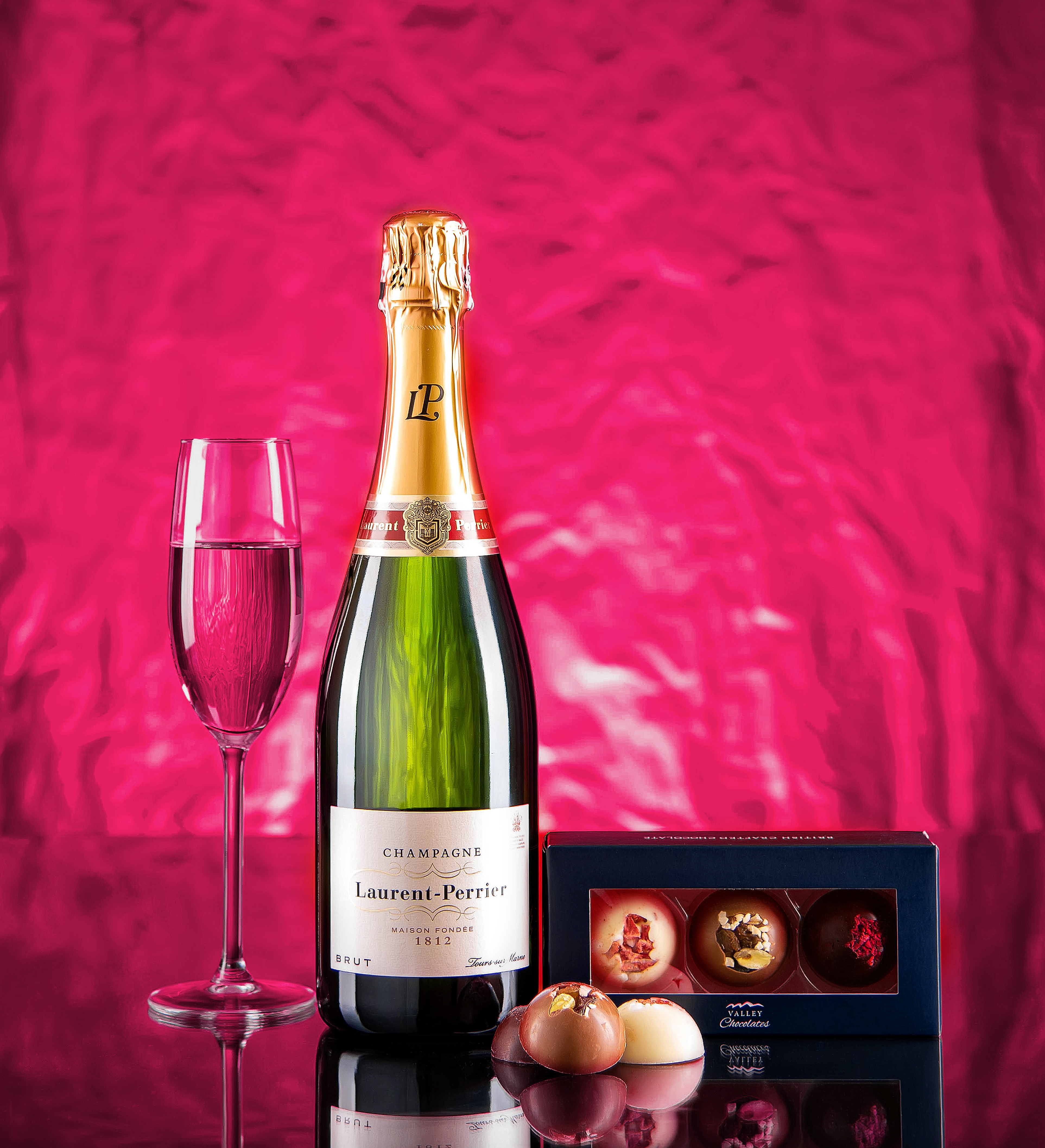 Laurent Perrier And Chocolates