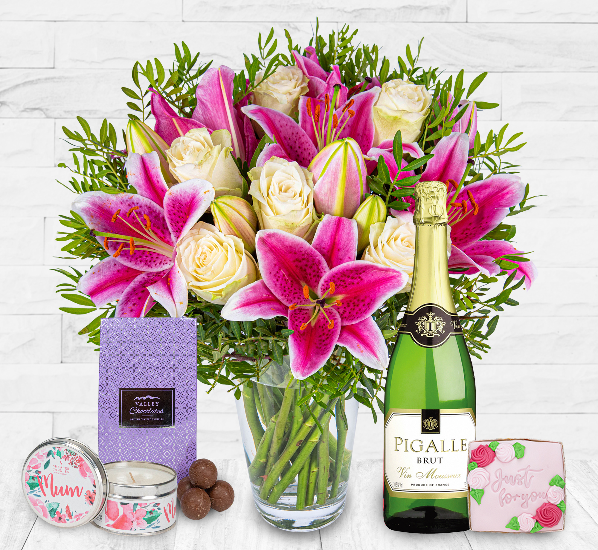 Classic Roses And Lilies Complete Gift