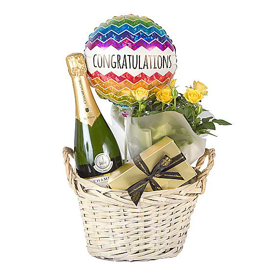 Congratulations Gift Basket Deluxe