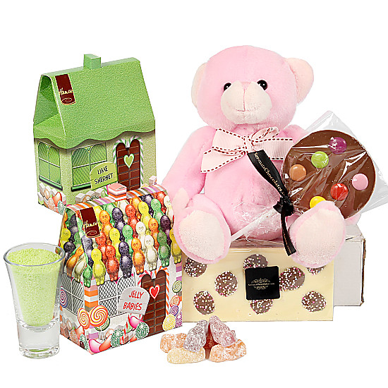 Girls Sweet Teddy Gift Box