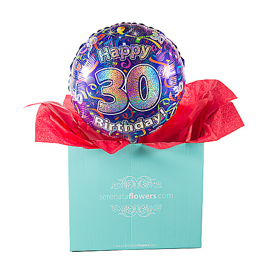 30th Birthday Balloon Gift