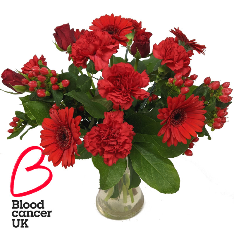Blood Cancer Uk Charity Bouquet