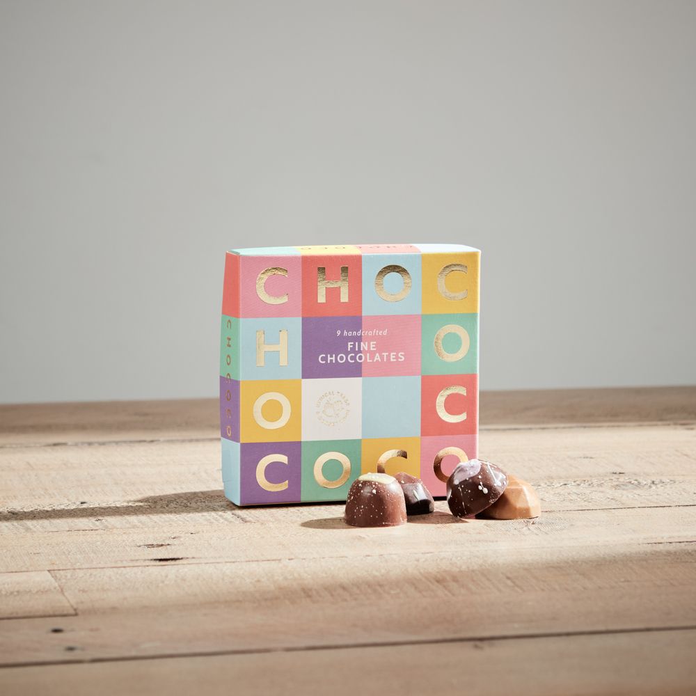 The Chococo 9 Handcrafted Fine Chocolates