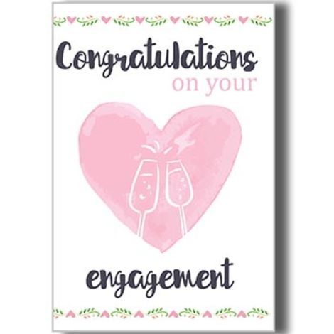 Greeting Card _ Congratulations On Engagement