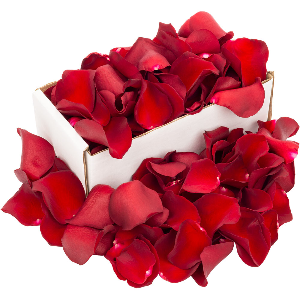 1 Box Of Red Rose Petals