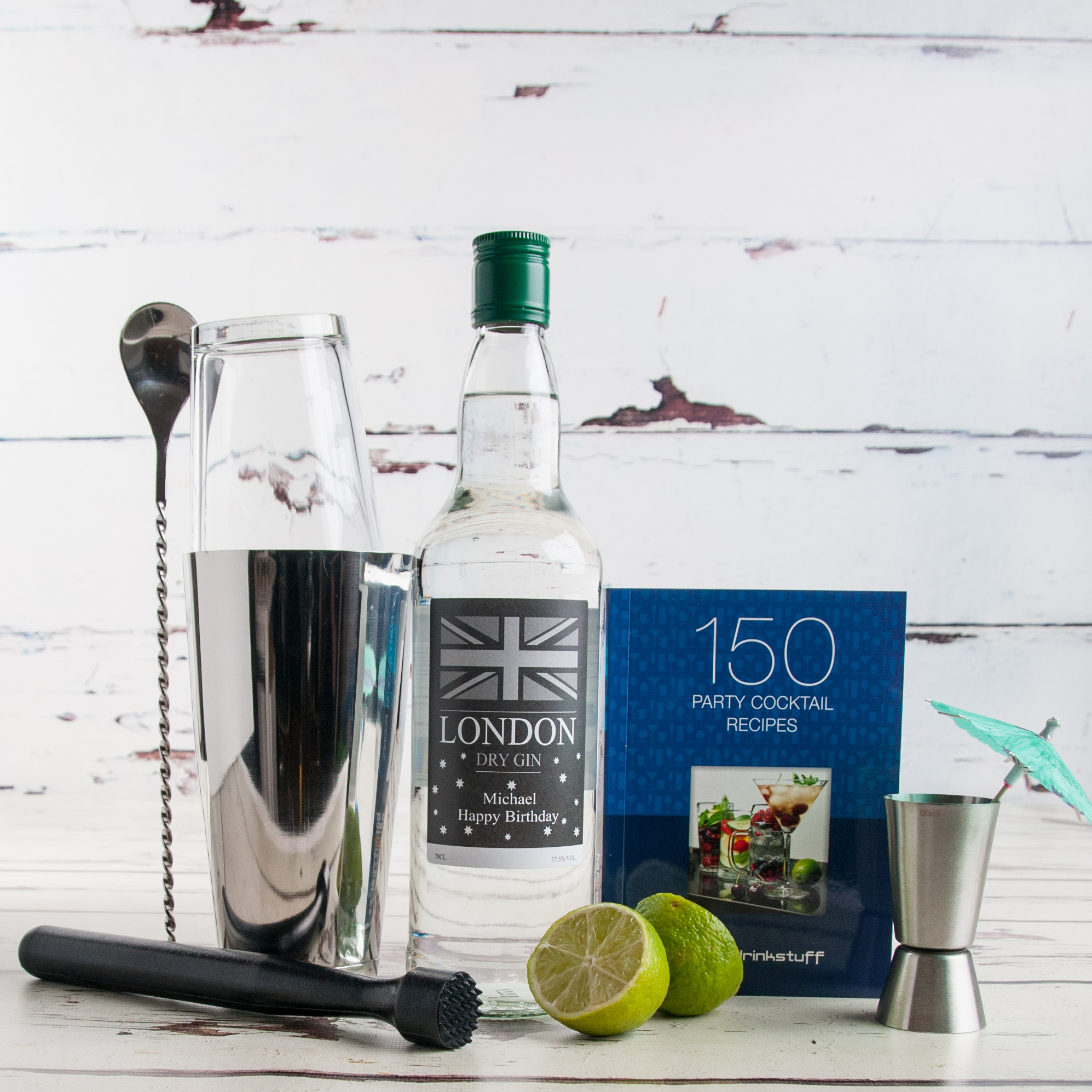 Personalised Gin Cocktail Set
