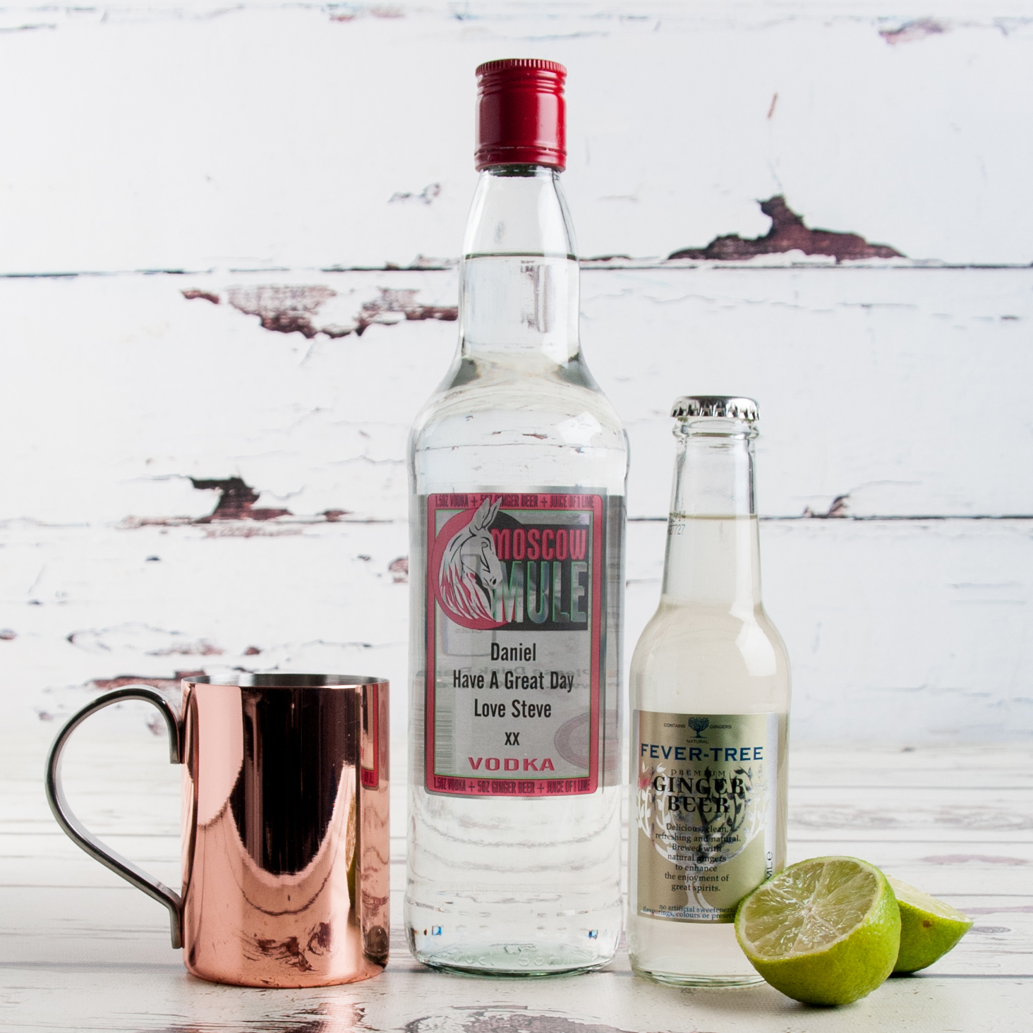 Personalised Vodka Moscow Mule Gift Set